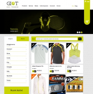 Nuovo rilascio www.giotennis.it
