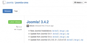 Aggiornamento Joomla 3.42
