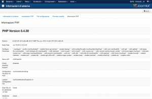 Piattaforme Server aggiornate a PHP 5.4.30