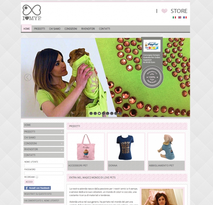 Nuovo Restiling lovepetstore.eu