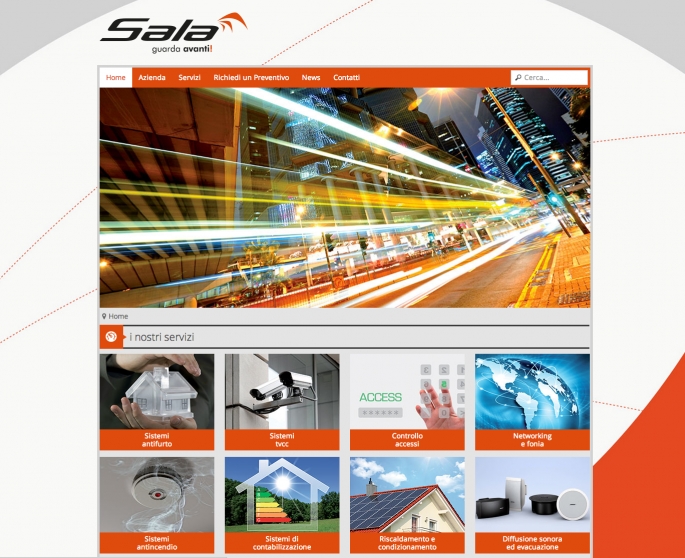 Sala Group - Nuovo sito web