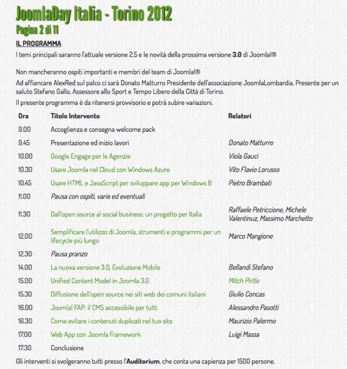 JoomlaDay 2012!!!
