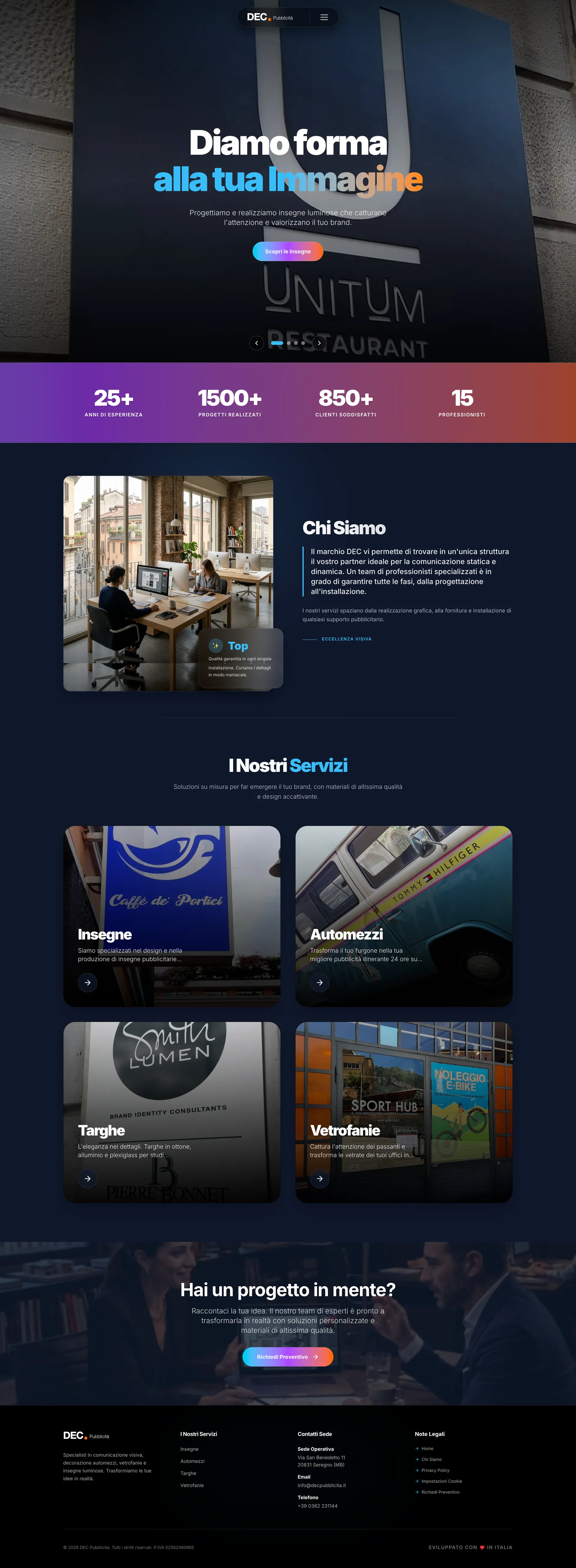 DEC Pubblicità Mockup
