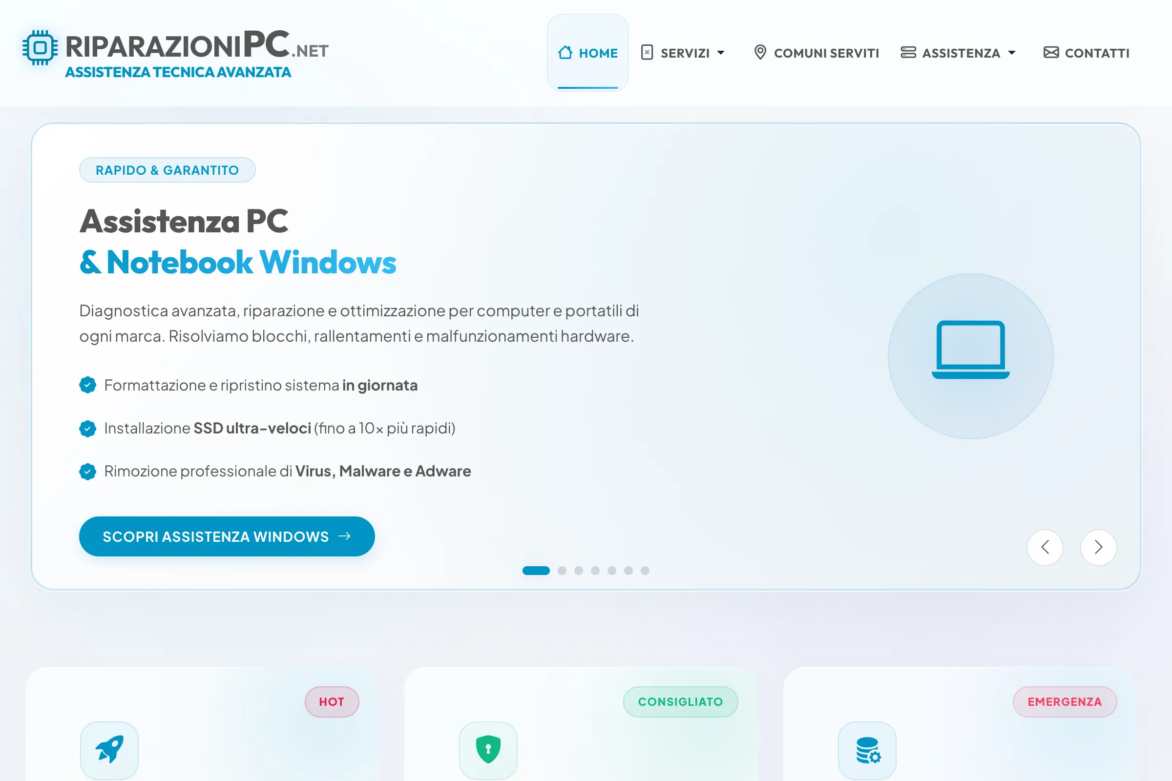 Riparazioni PC Mobile